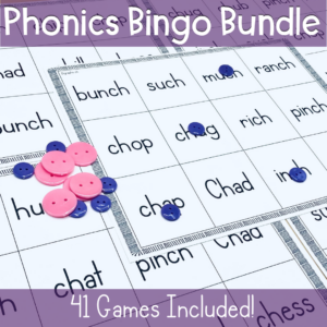 phonics bingo