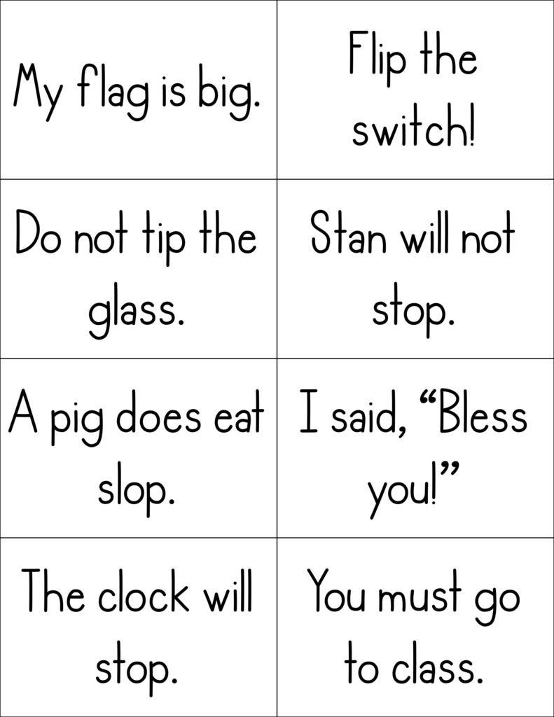 Blends Decodable Sentences Game for Phonics Review - Campbell Creates ...