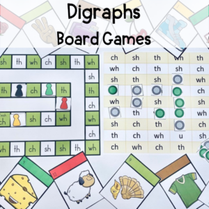 Two digraphs board games.