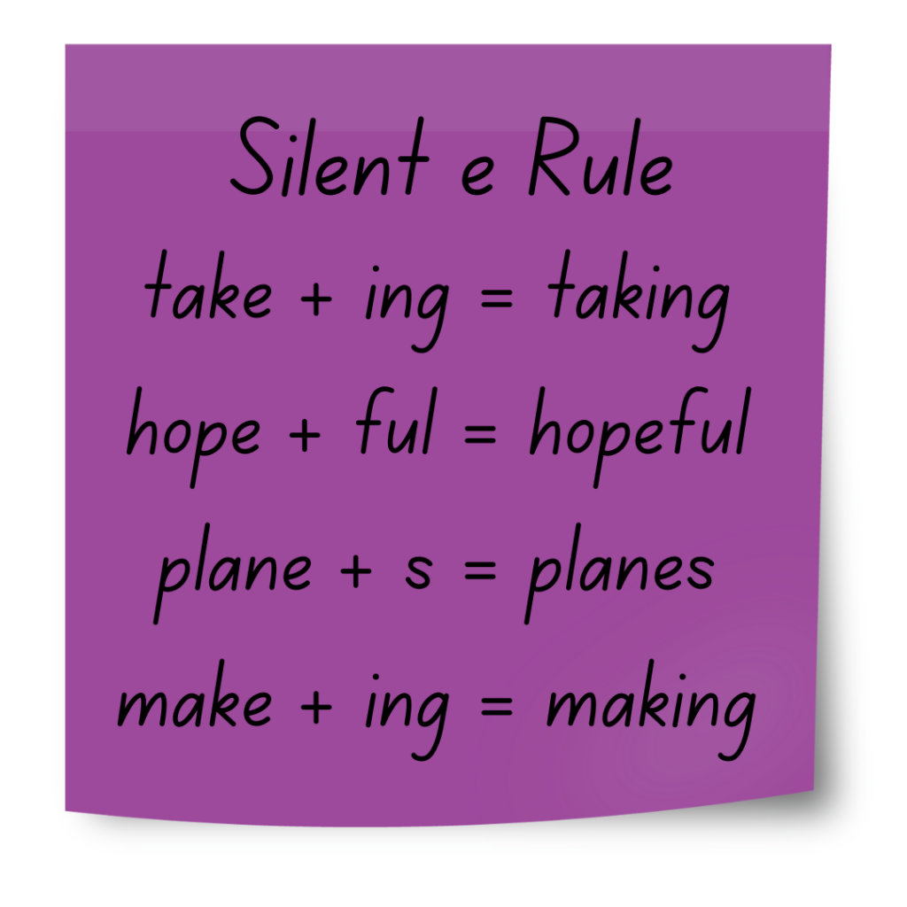 silent e rule