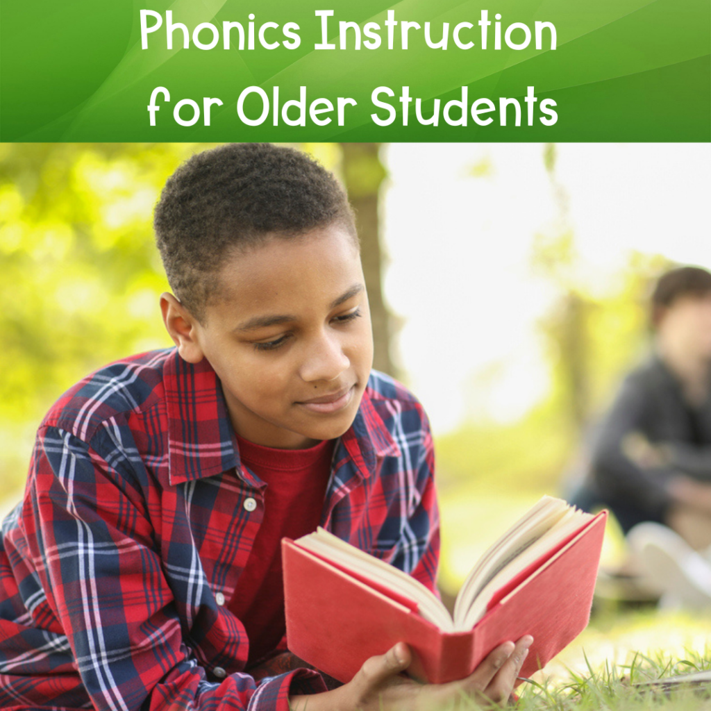 phonics for older students